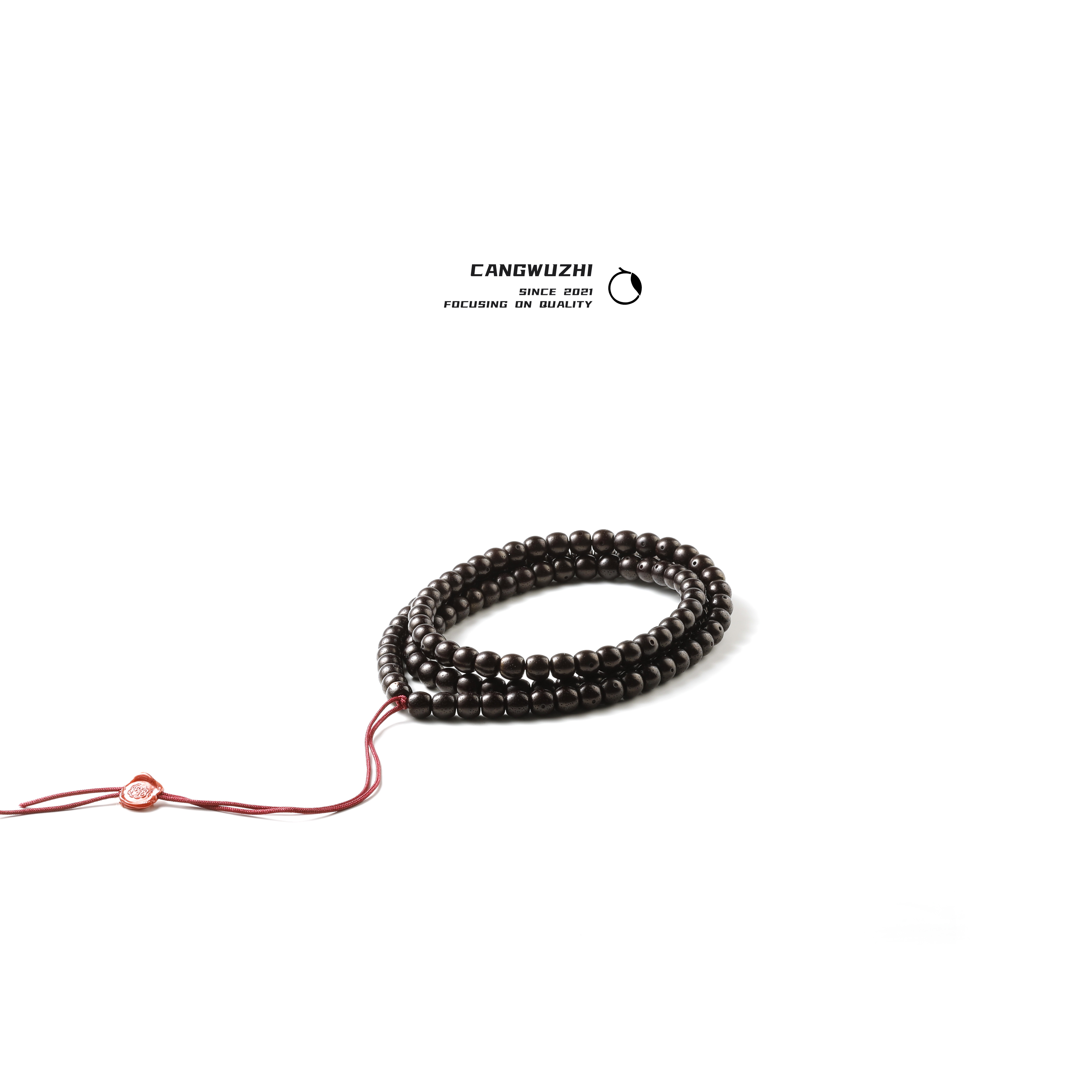 【藏物志】菩悦东方朱砂供星月 基础款 2.0 鼓桶108- 星月菩提 手串
