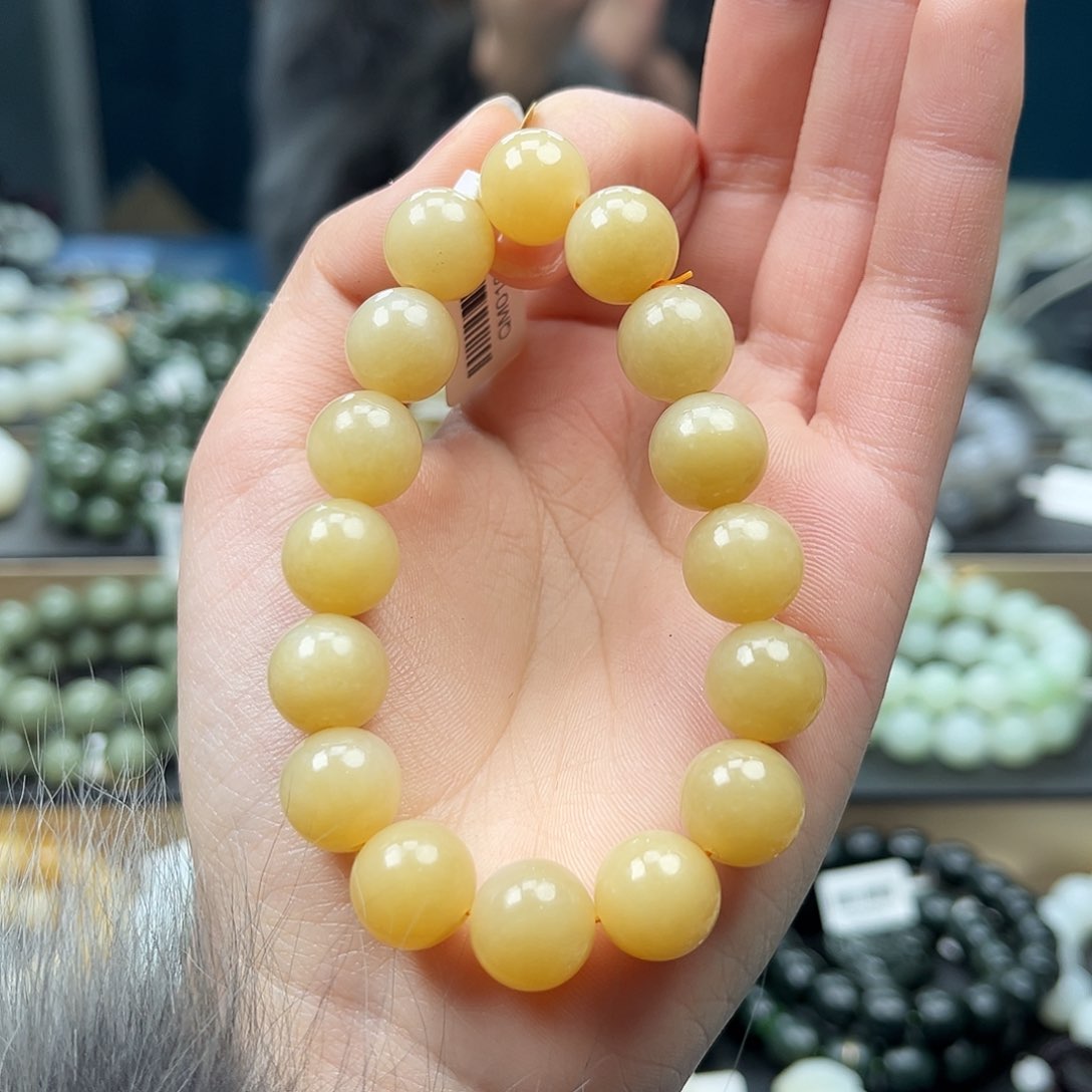 和田玉手链未镶嵌