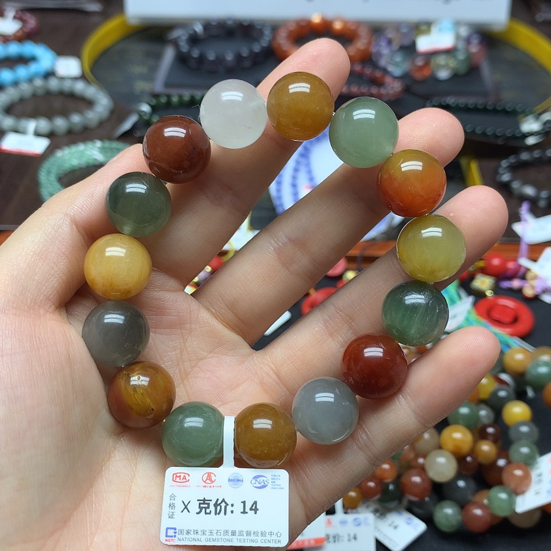 水晶手串未镶嵌手链