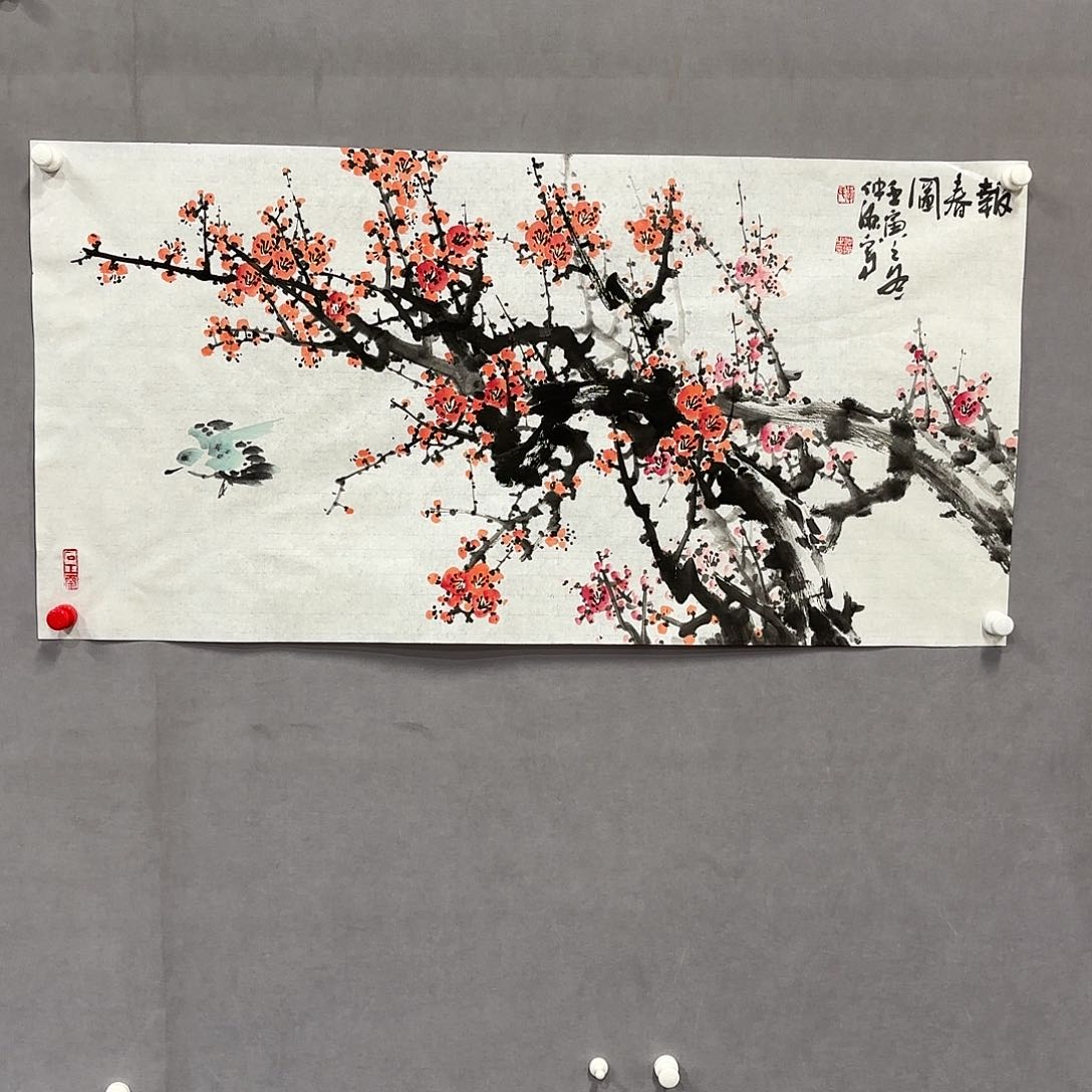 国画国画纯手绘作品请放心去藏