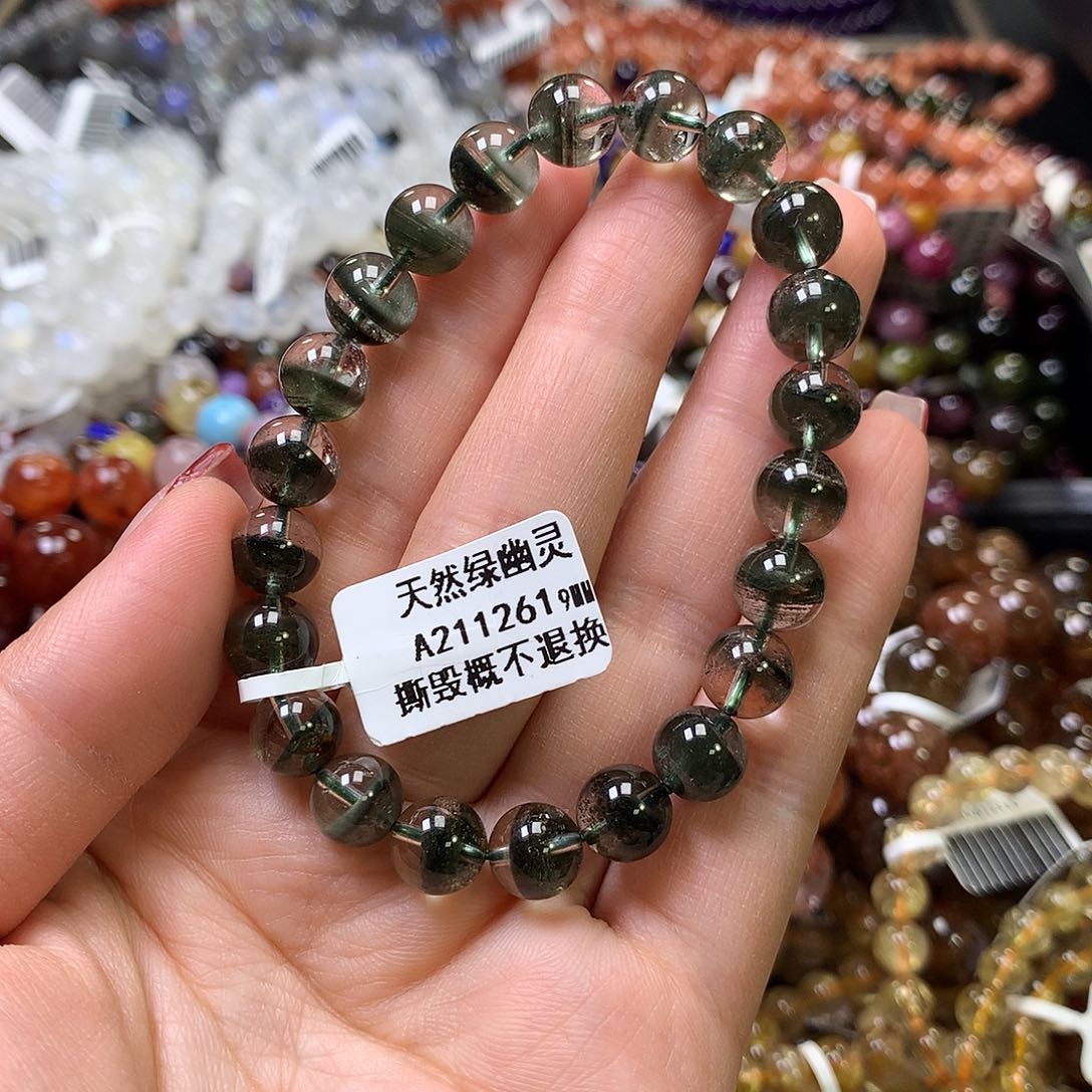 水晶手链未镶嵌，