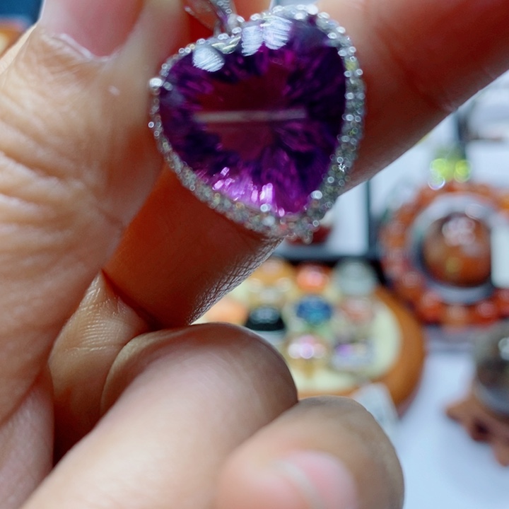 水晶颈饰未镶嵌用****0水晶