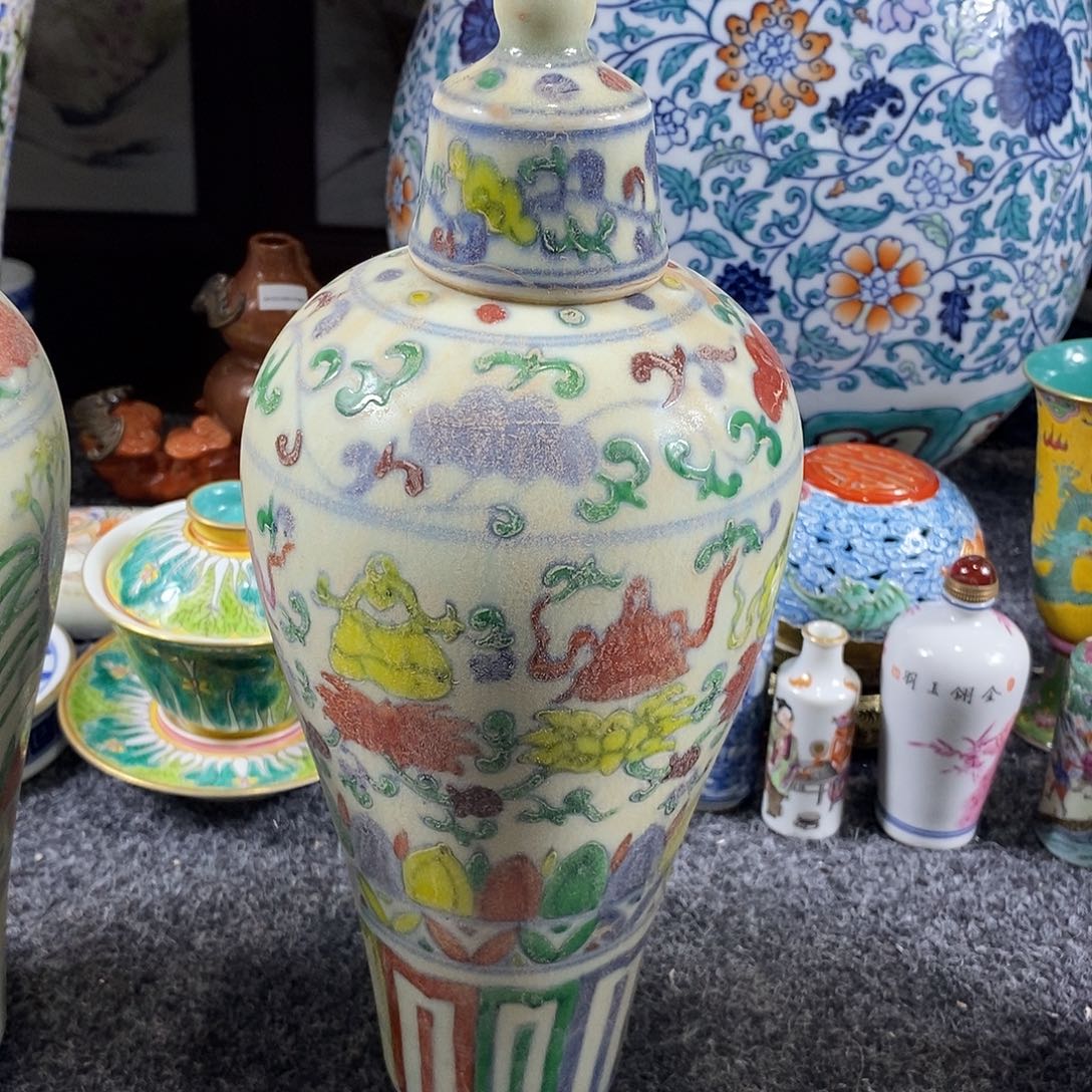 手工手绘陶瓷摆件工艺品用****1