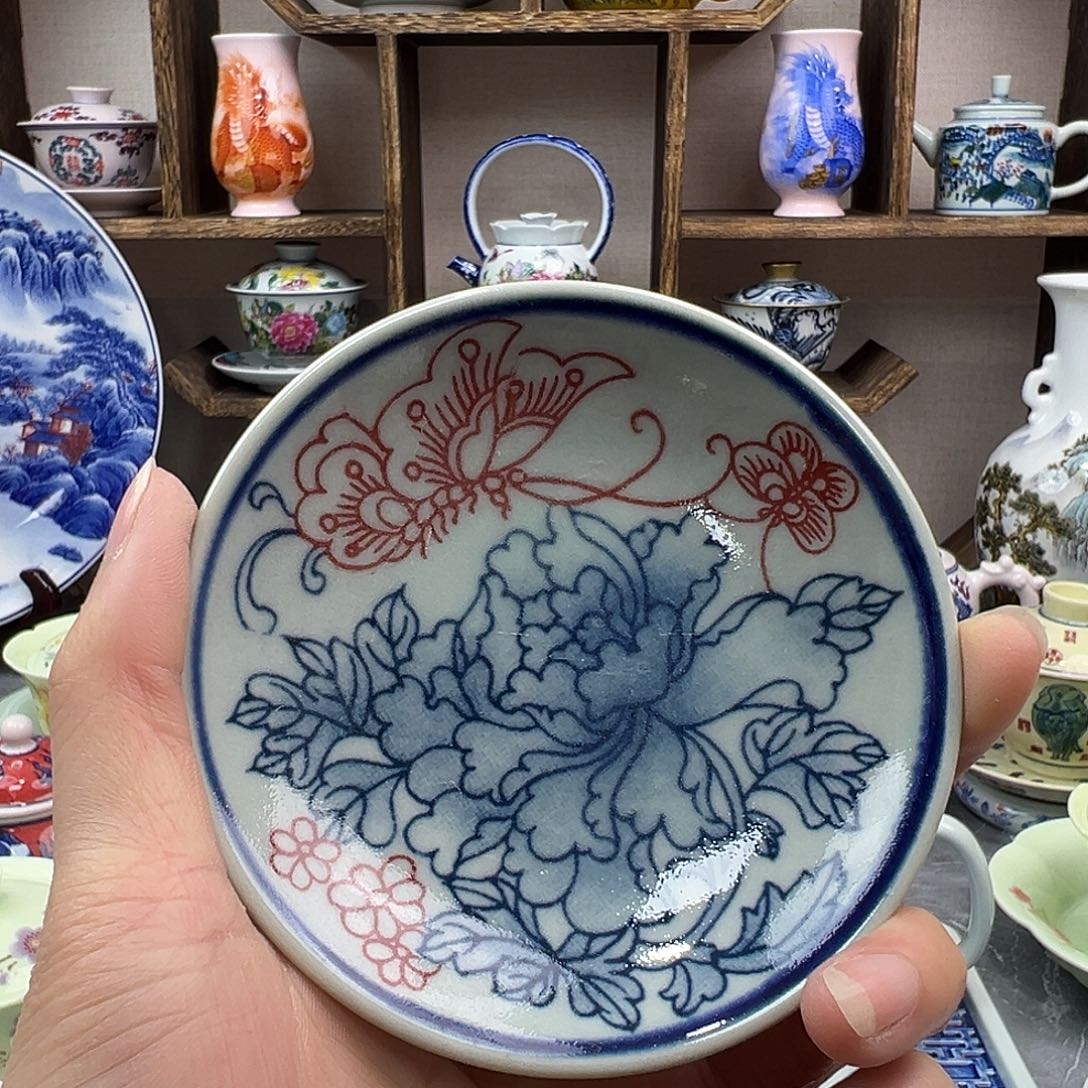 碟陶景德镇陶瓷567老厂瓷36