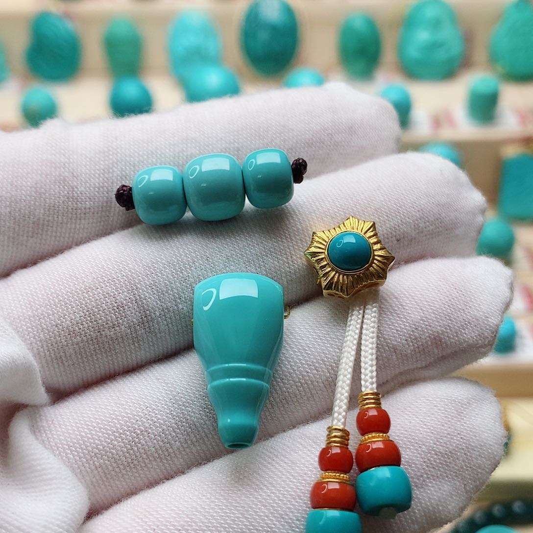 绿松石珠宝奇石未镶嵌