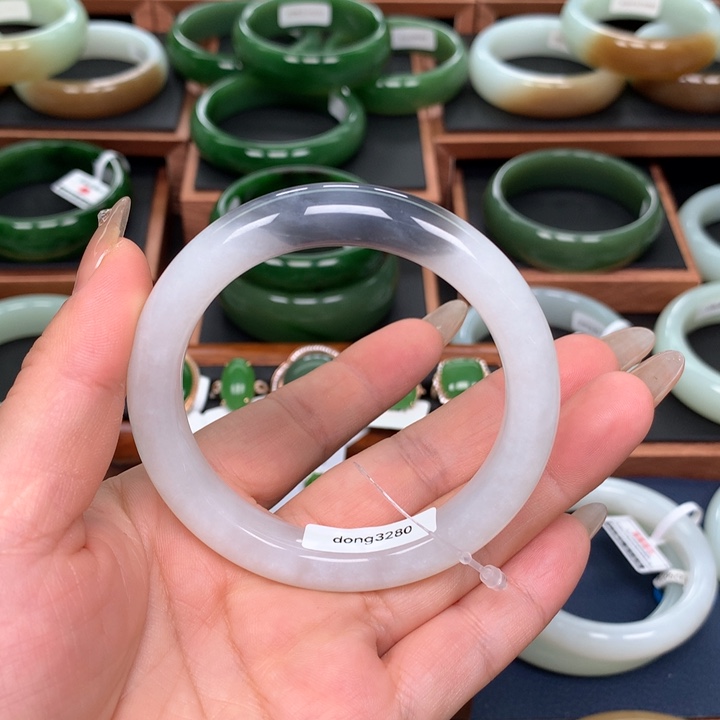 和田玉56圈口未镶嵌撑***你