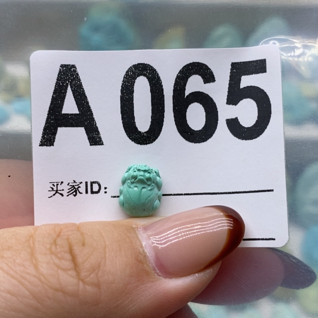 未镶嵌绿松石绿松石配饰定制芸****