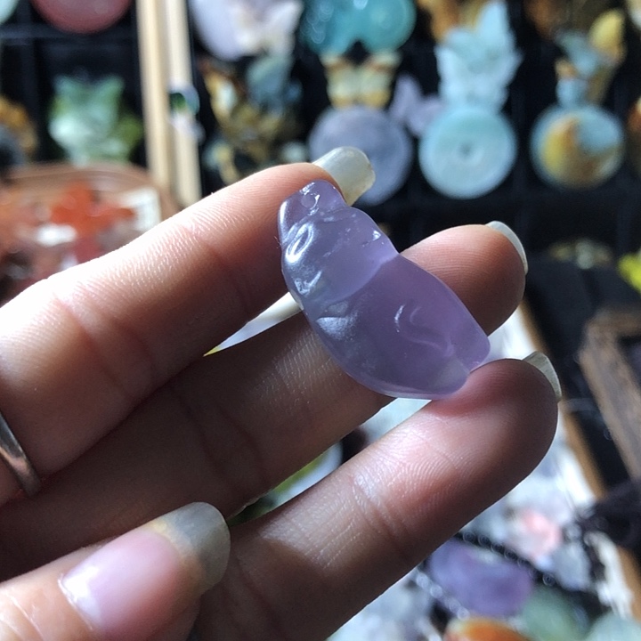 岫玉未镶嵌岫玉挂件