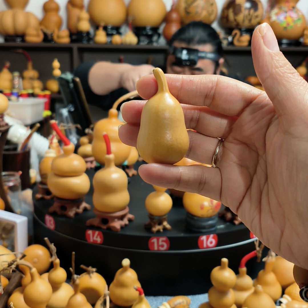 金***满葫芦福禄双全手把件