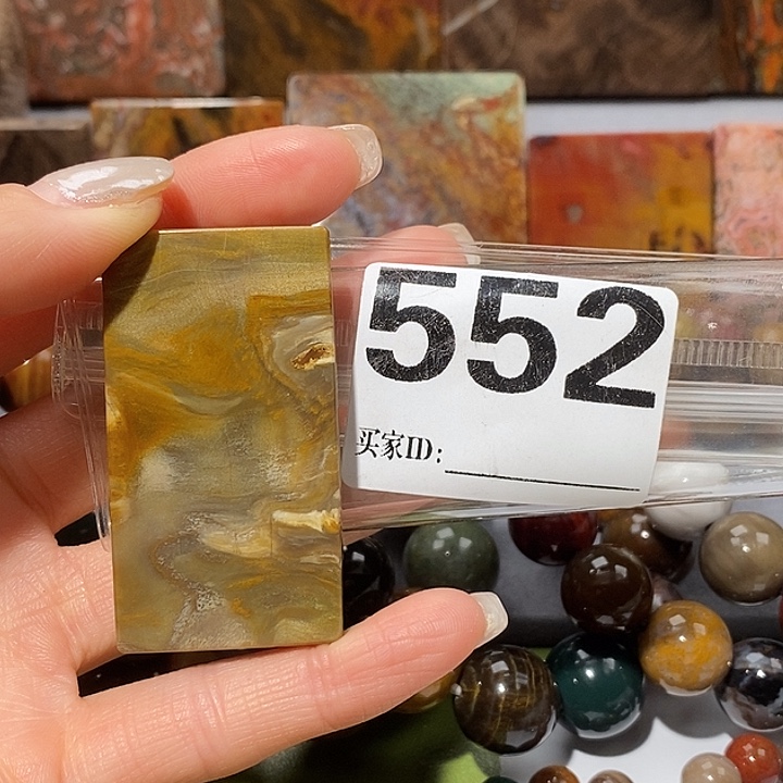 硅化玉未镶嵌天然北票树化玉吊坠