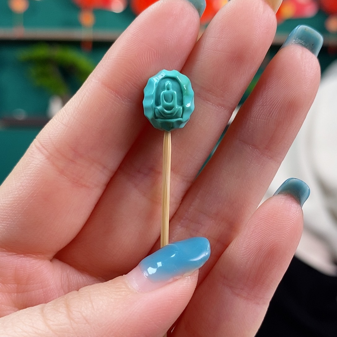 绿松石珠宝奇石未镶嵌