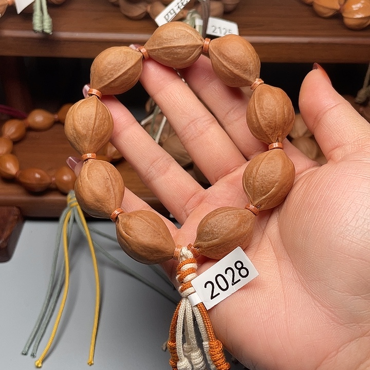 手串/手链橄榄核2028鲨鱼背