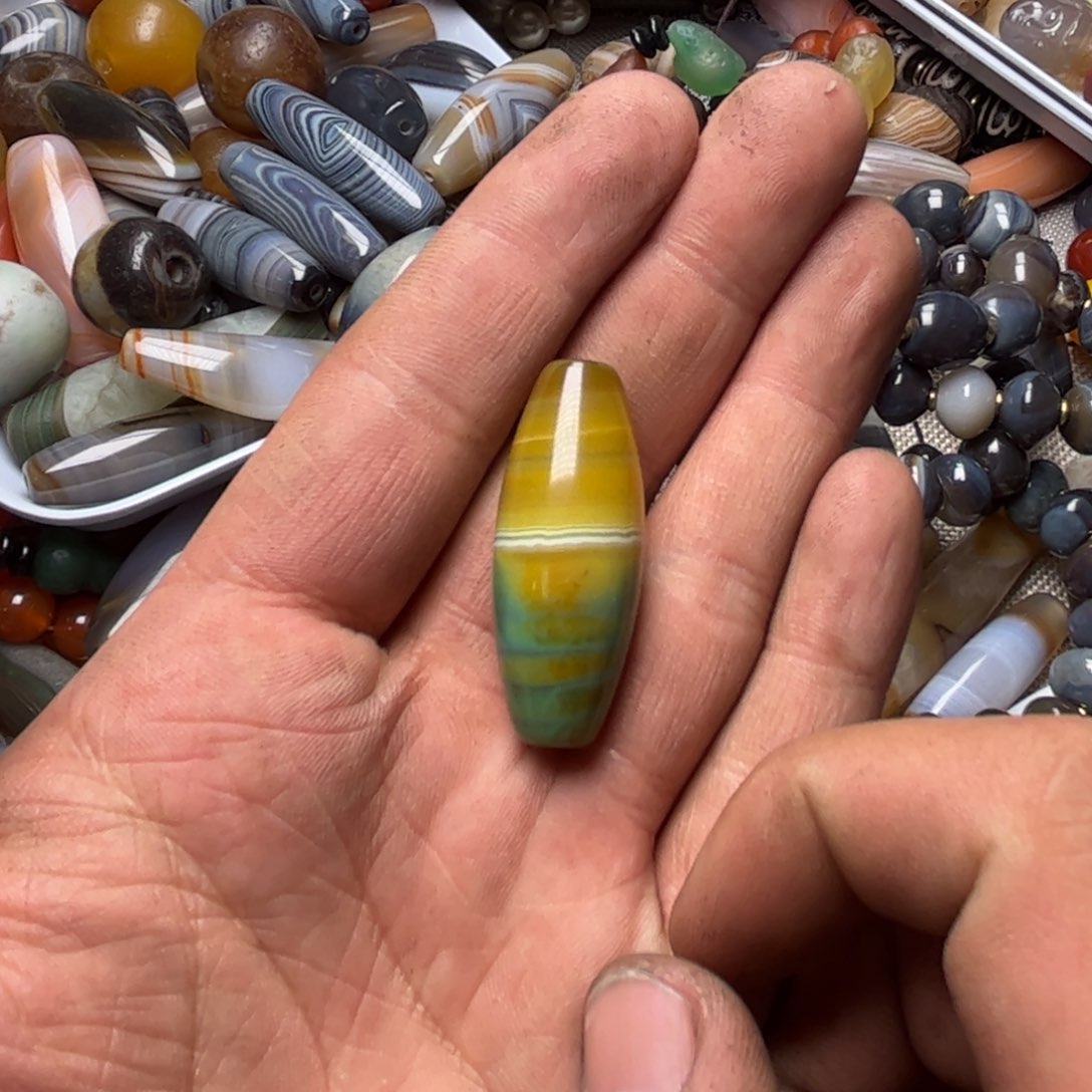 玛瑙/玉髓颈饰合金瓦*