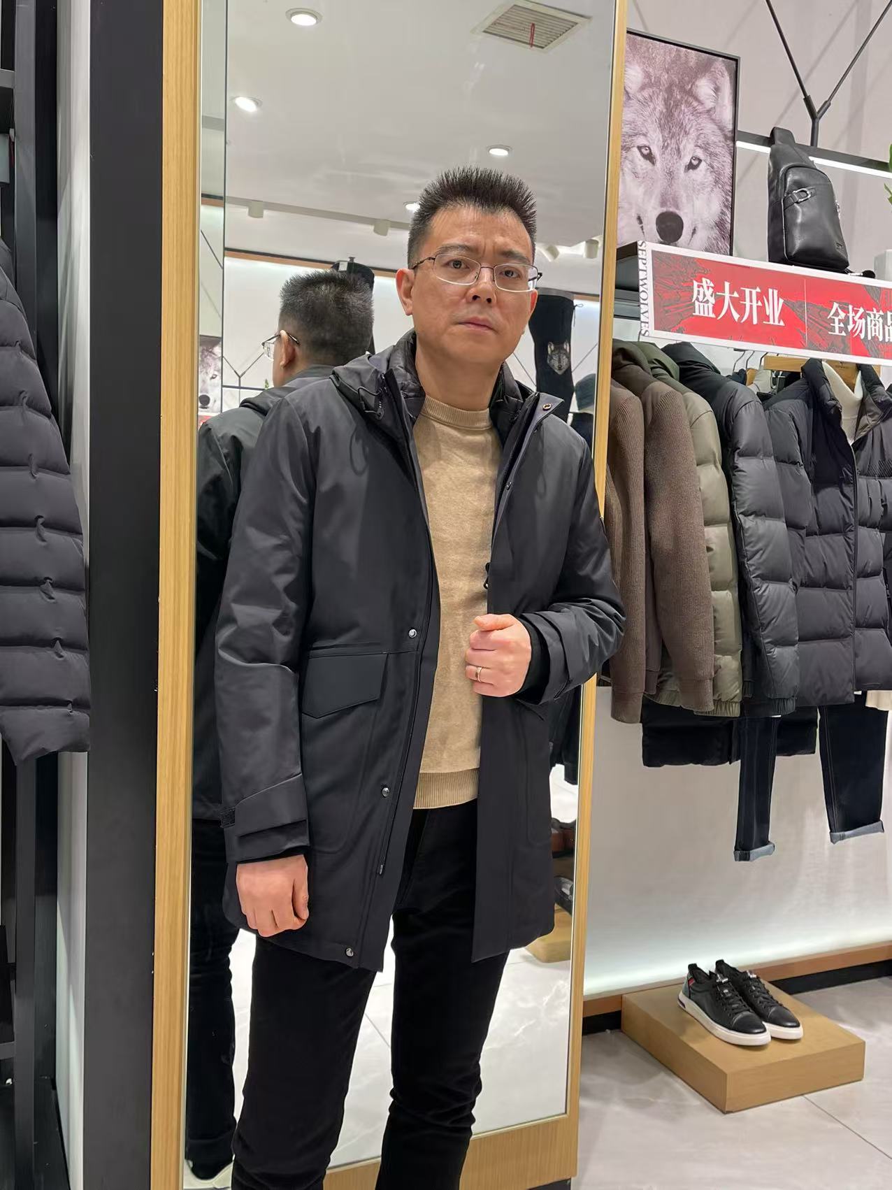 Septwolves/七匹狼21年可脱内胆特价羽绒服（8742）