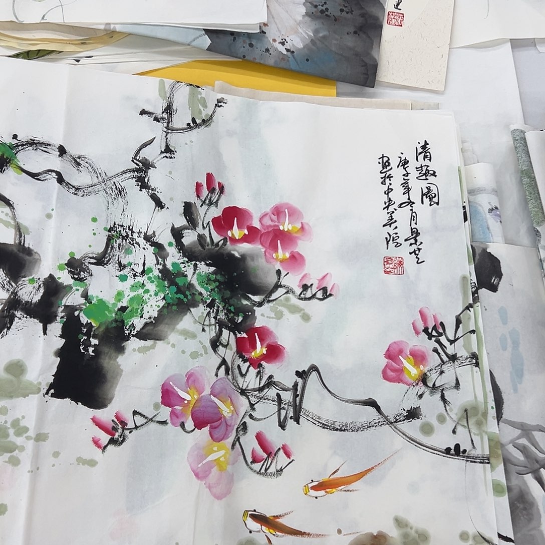 国画纯手绘作品集欣赏