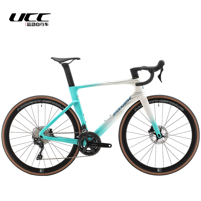 运动自行车冲击波pro公路车全内走破风车架禧玛诺7120大套