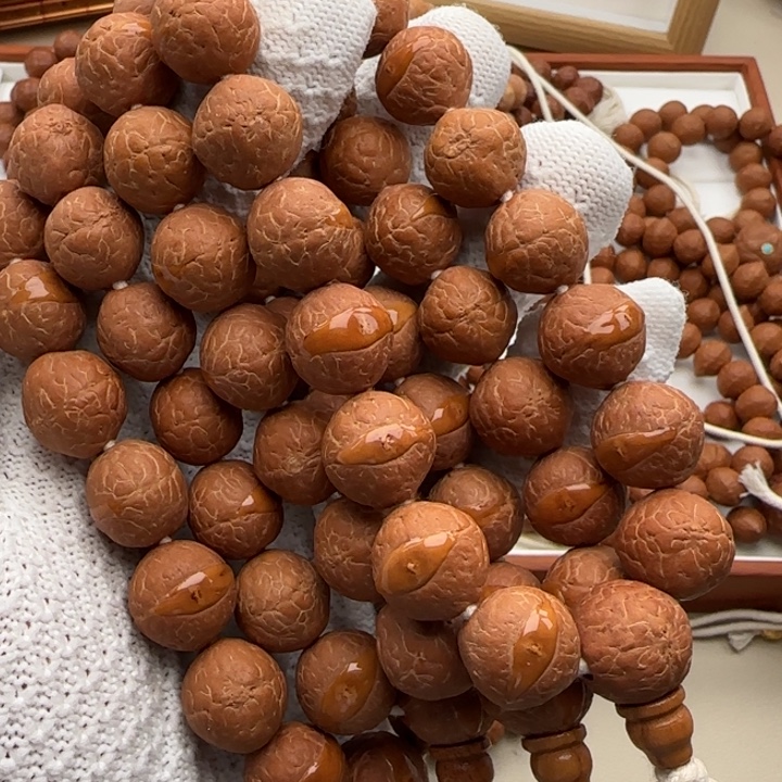 凤眼菩提吊坠好皮质