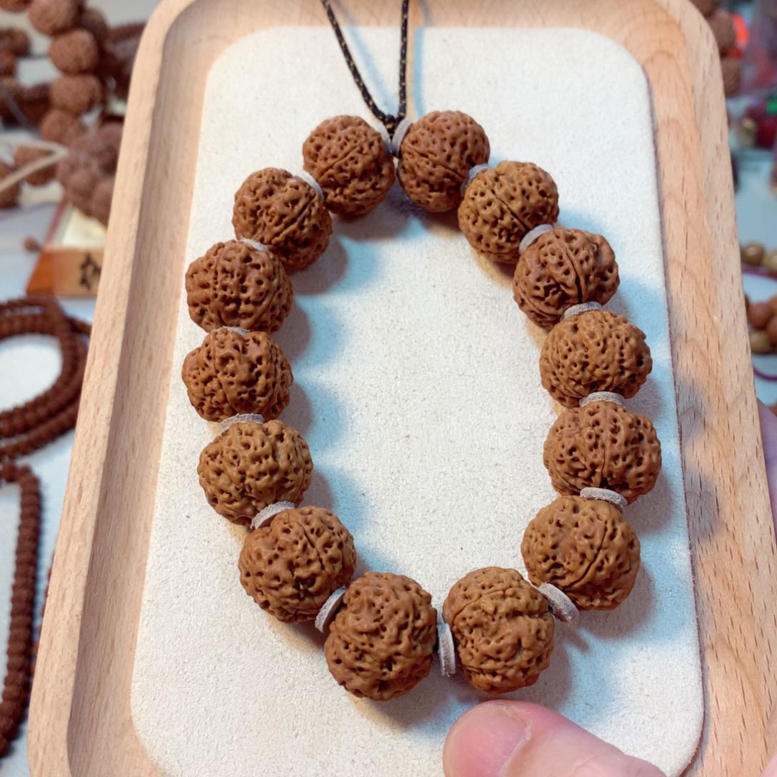 金刚菩提手串五星安娜蜂王头货21mm