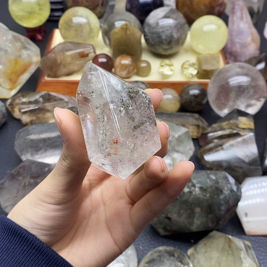 o***n水晶珠宝半成品未镶嵌261水晶石