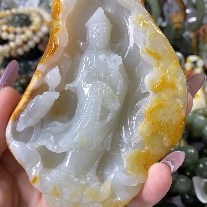 透闪石质玉摆件未镶嵌