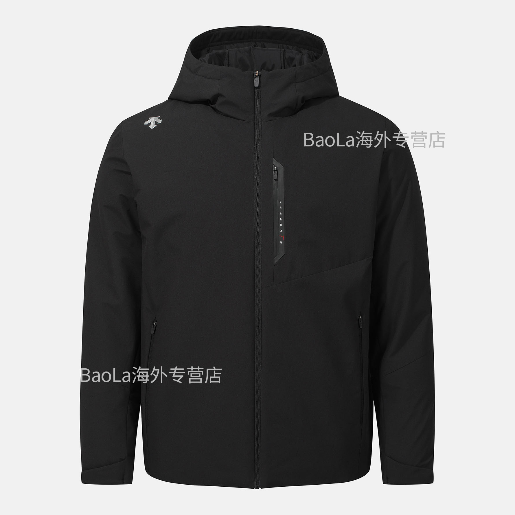 DESCENTE/迪桑特运动休闲连帽棉衣外套男款保暖棉服SQ421TPDO1