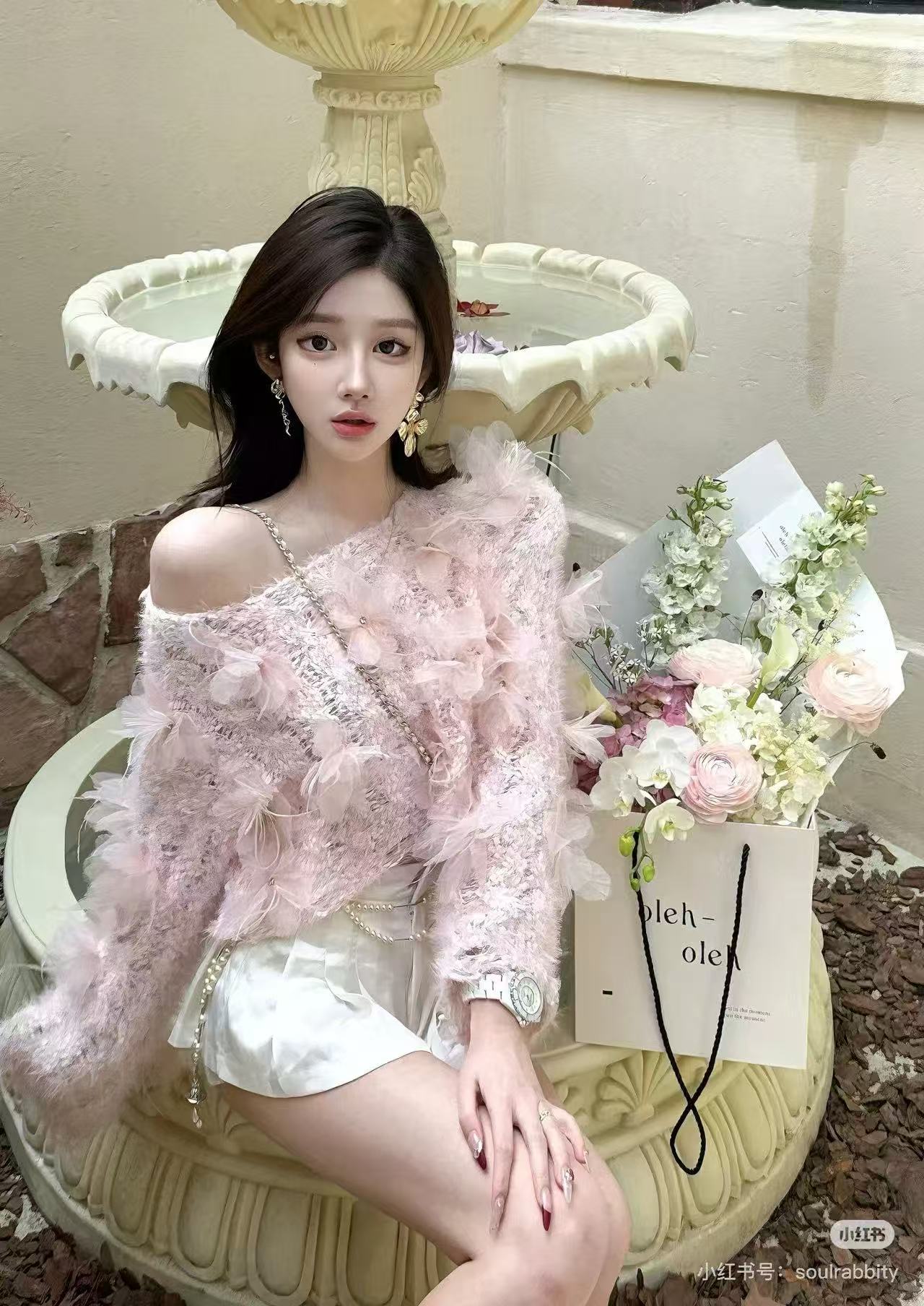 （1号集合链接）小个子针织气质上衣女时尚修身百搭辣妹短款