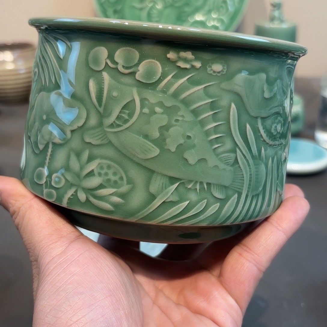 瓷片龙泉青瓷福利青瓷