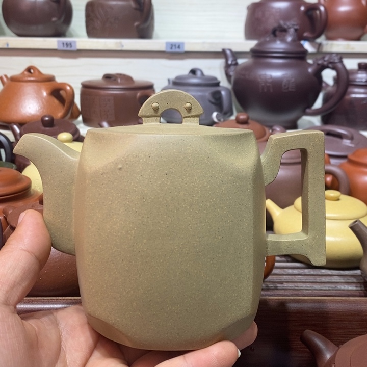 薪***凉紫砂茶壶精工制作