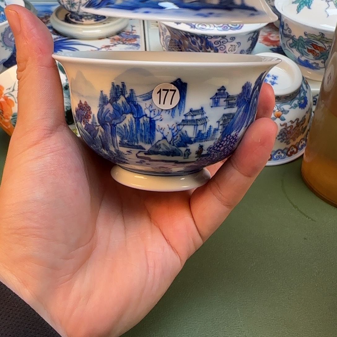 彦祖纯手工手绘茶具177