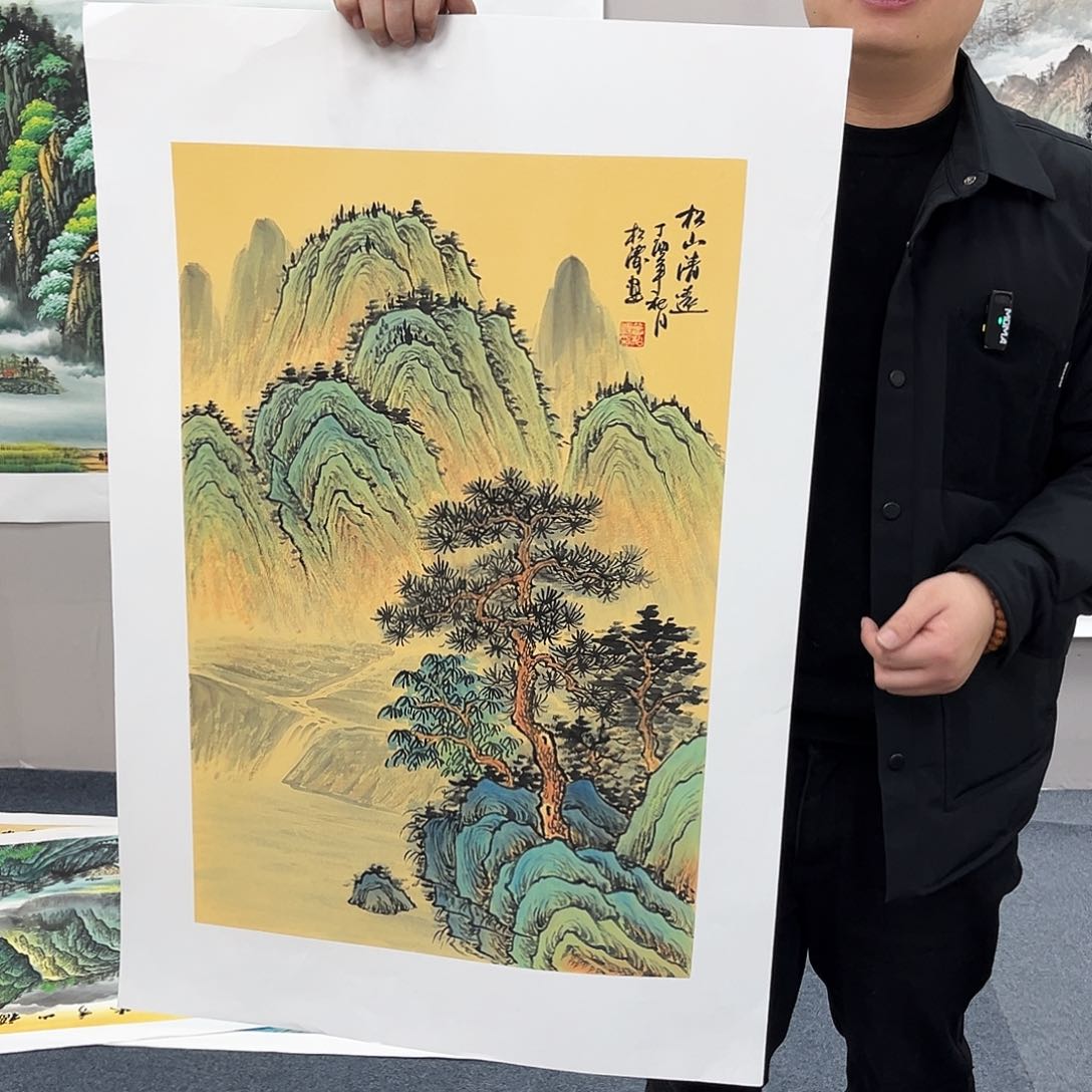国画宣纸国画作品纯手绘