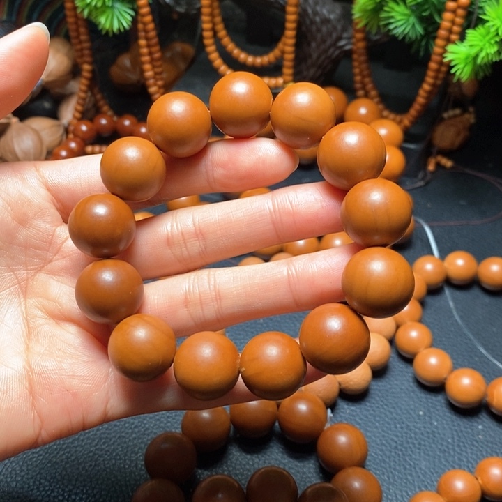 橄榄核手串汤***严1.7尺寸福利串