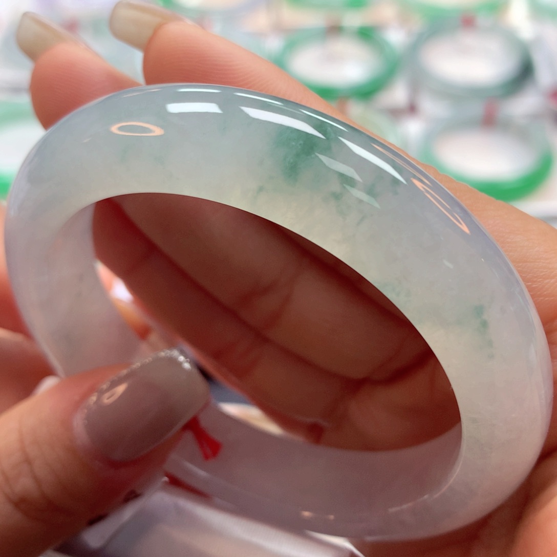 翡翠手镯未镶嵌56正16号88