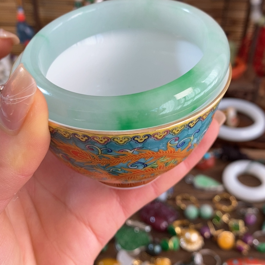 果***咪杯瓷器杯子漂亮漂亮