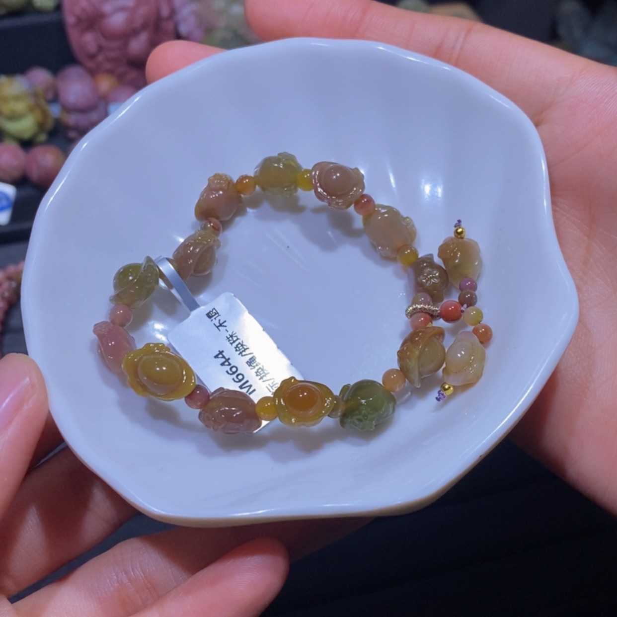 【闪购商品】玛瑙/玉髓手串未镶嵌盐源玛瑙