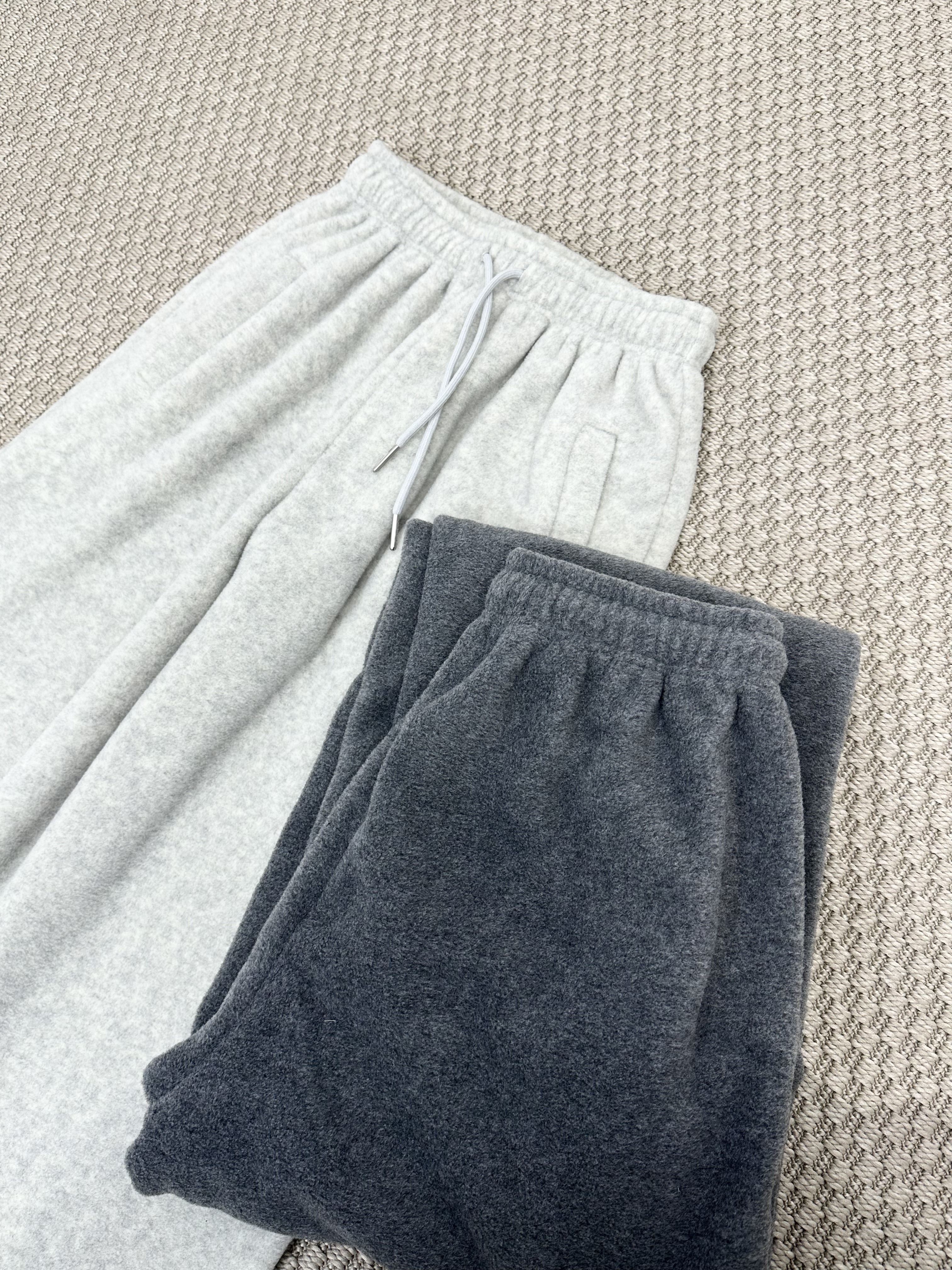 【牛牛】OBJ 泡菜国 摇粒绒卫裤 可收腿