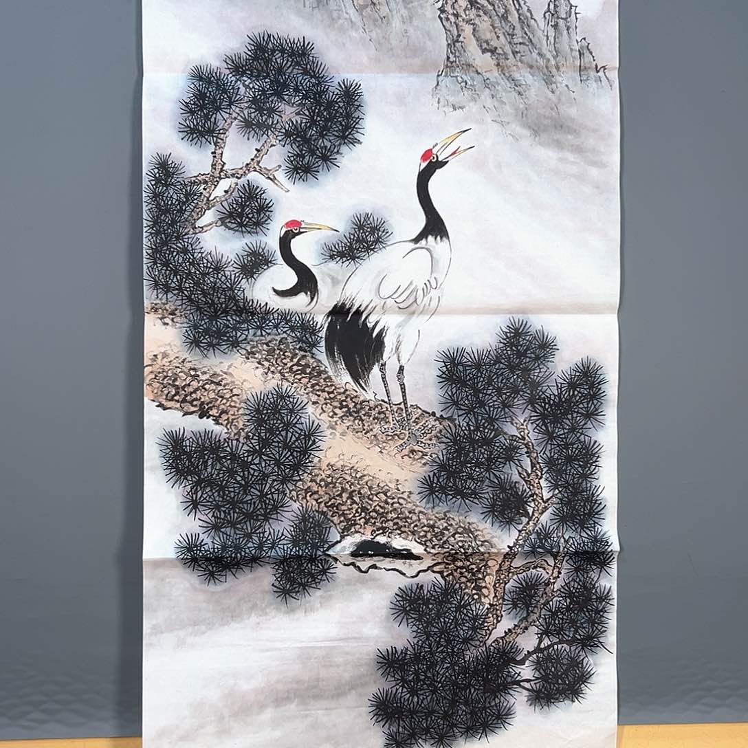 国画385 牡丹一如您飘逸一派