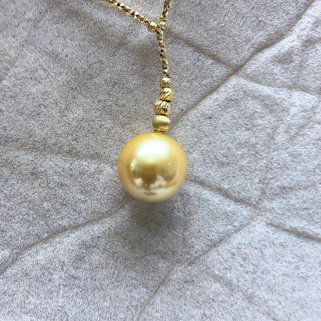 海水珍珠颈饰银S925镶嵌