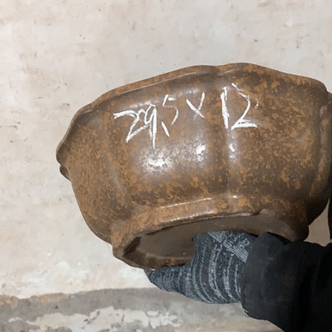 紫砂花盆手工制作