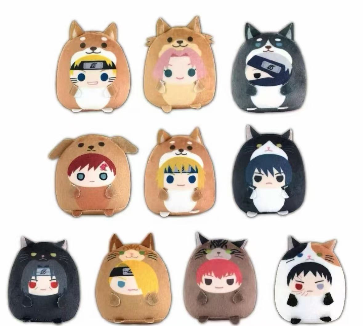 【嘟嘟拆谷】火影忍者 MAX LIMITED 掌心动物团子 周边盲盒默认代拆