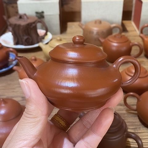 茶壶紫砂启*?紫砂壶紫沙壶