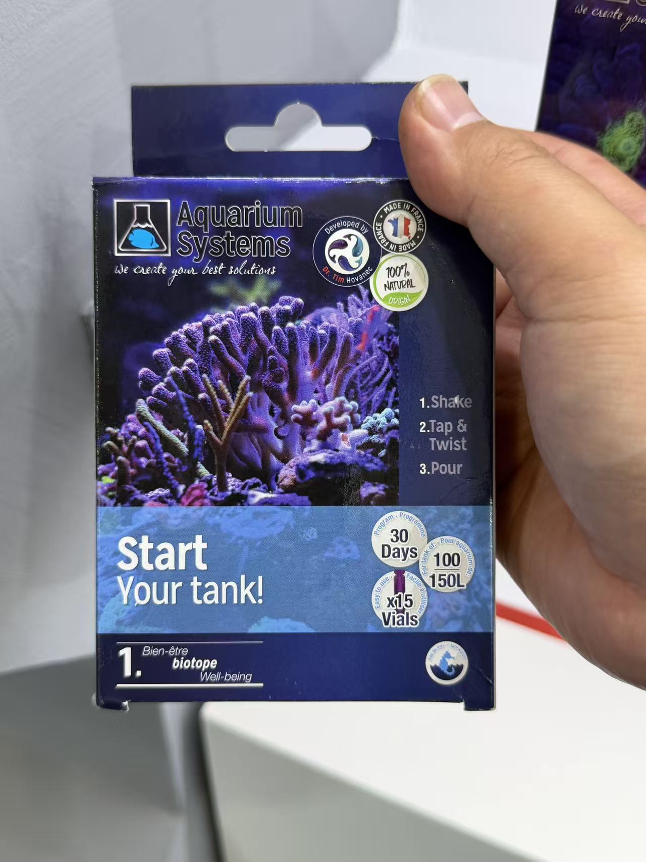 法红海缸简易护理程序