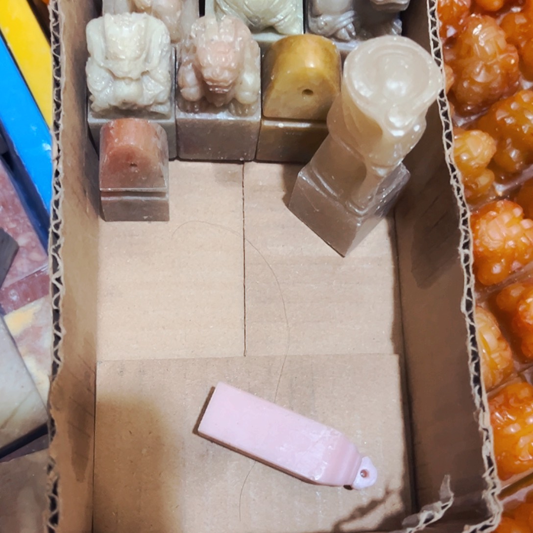 还***啊寿山石捡漏瑕疵品