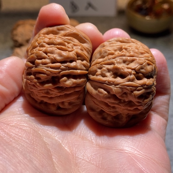 吊坠文玩核桃40矮庄汉高楼