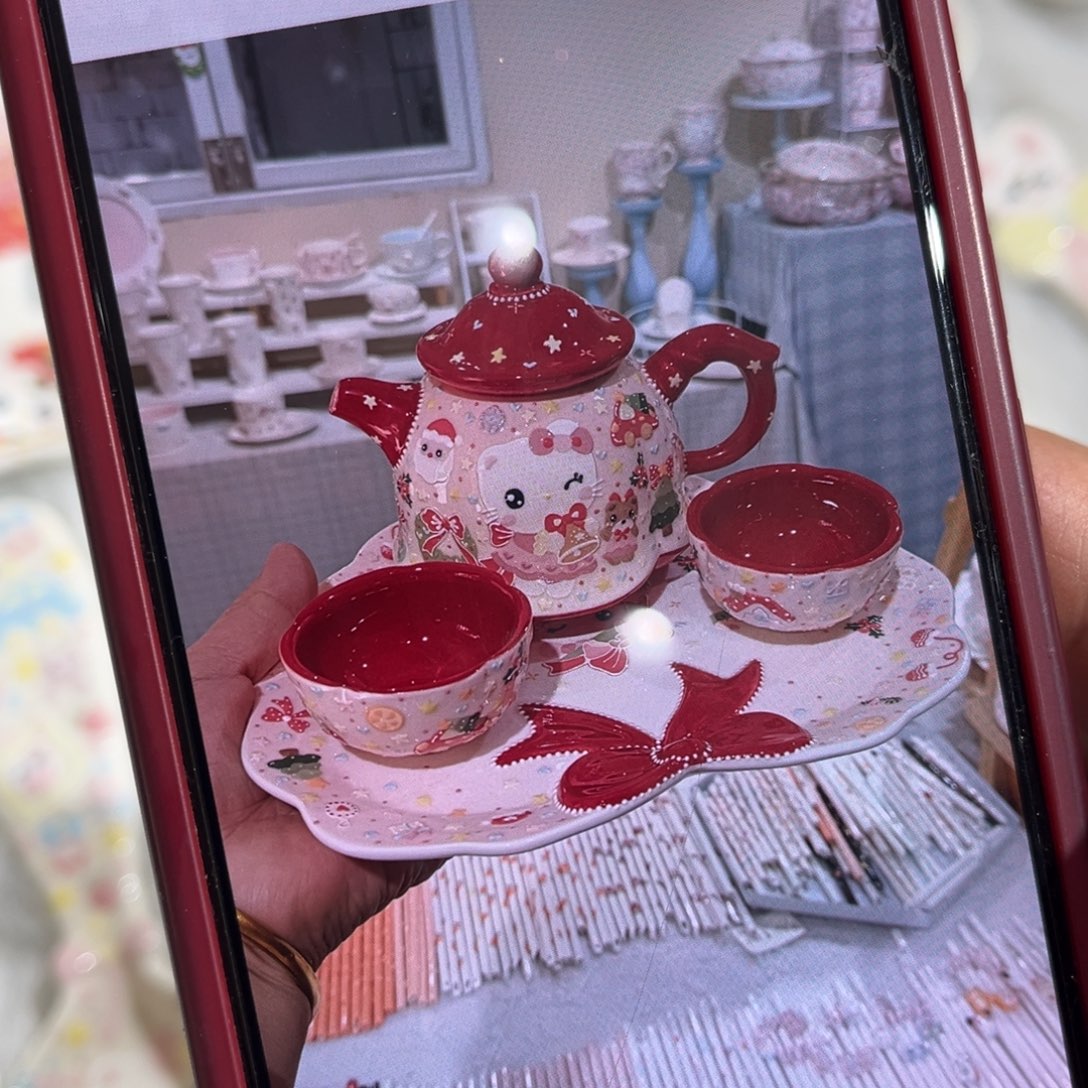 忧****瓷片预定一壶两杯