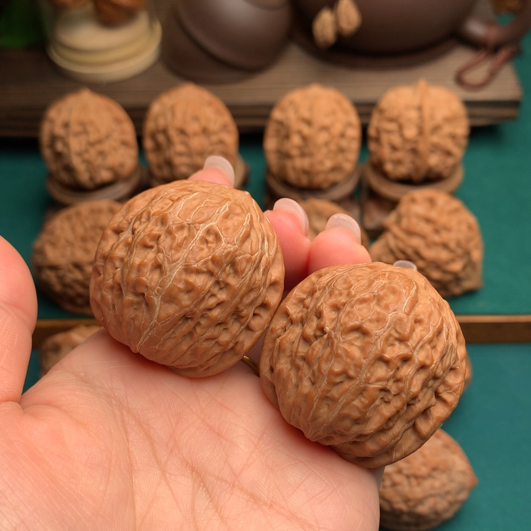 把件文玩核桃全品原桩平谷铁锤36➕