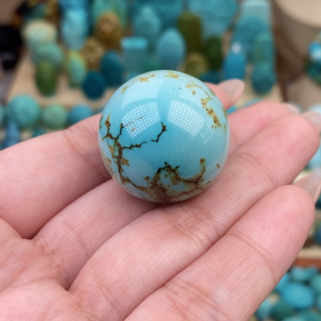 绿松石珠宝奇石未镶嵌