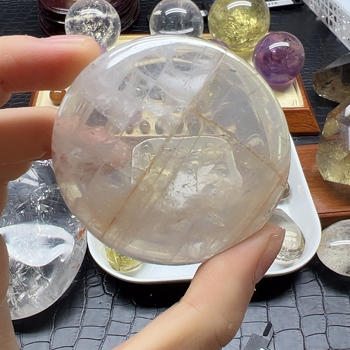 未镶嵌水晶珠宝半成品227水晶