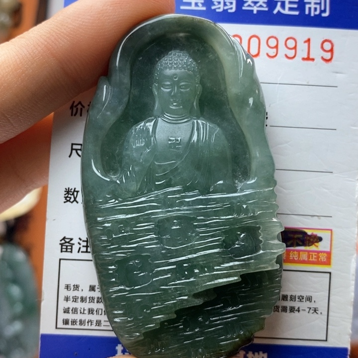 翡翠颈饰未镶嵌每天