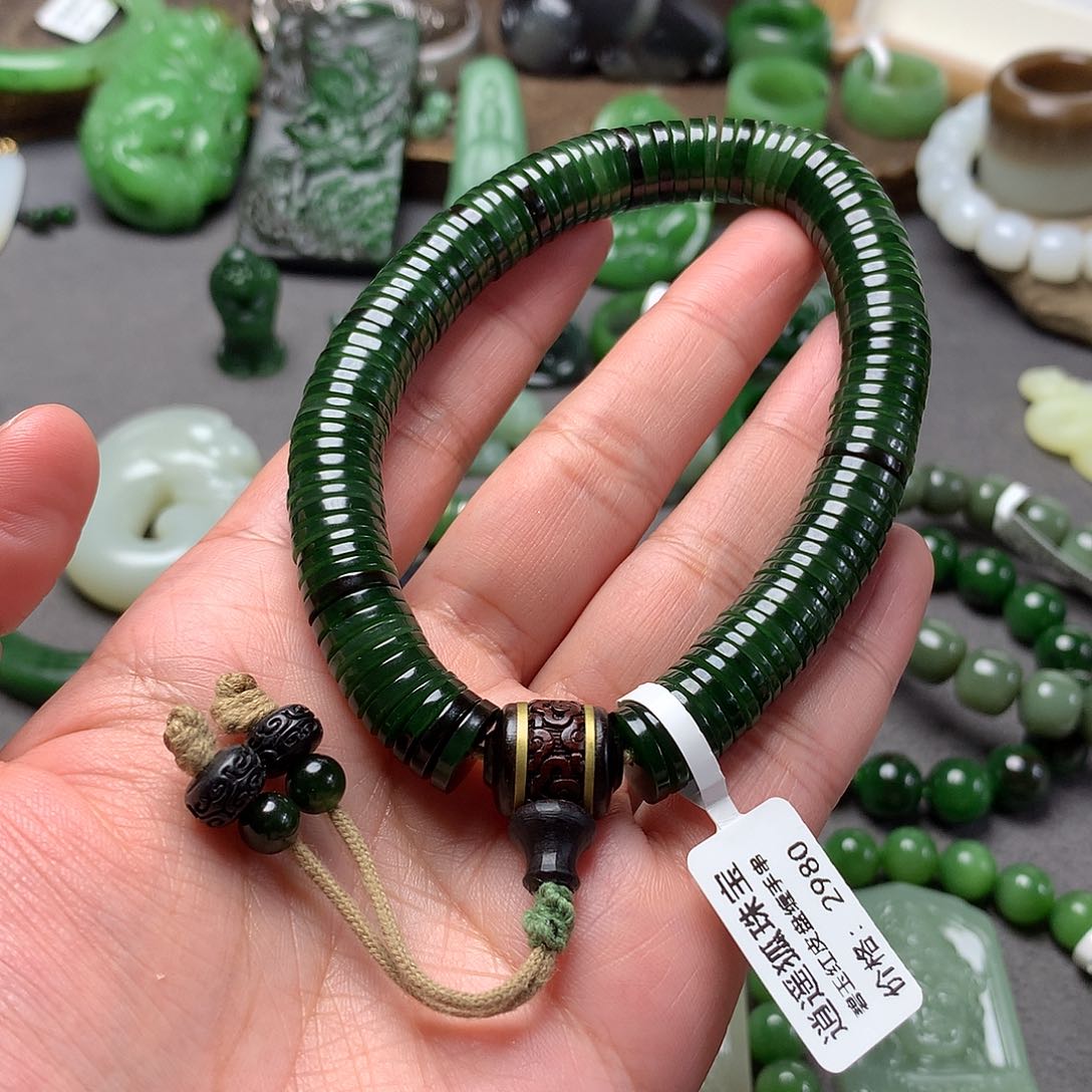 未镶嵌和田玉手串