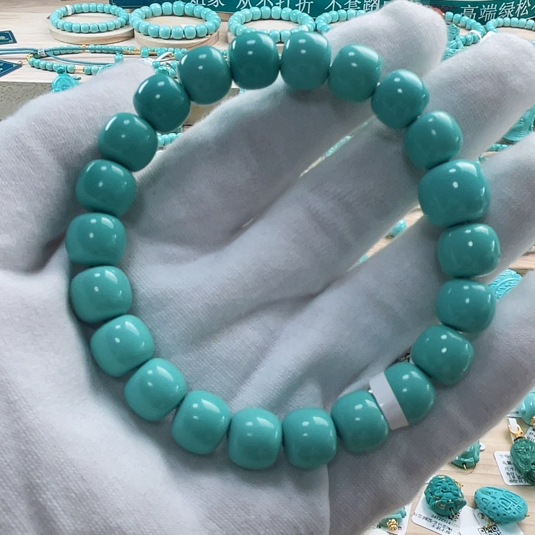 绿松石珠宝奇石未镶嵌